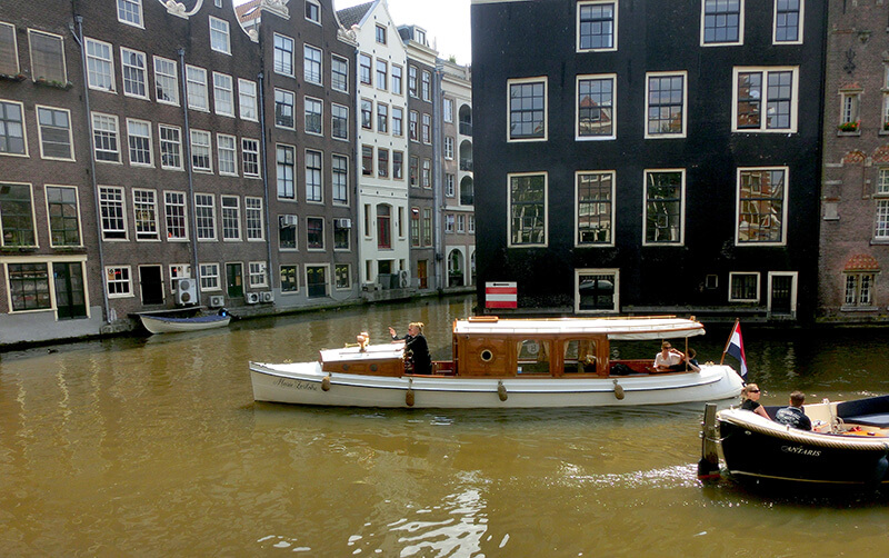 Amsterdam barca canal