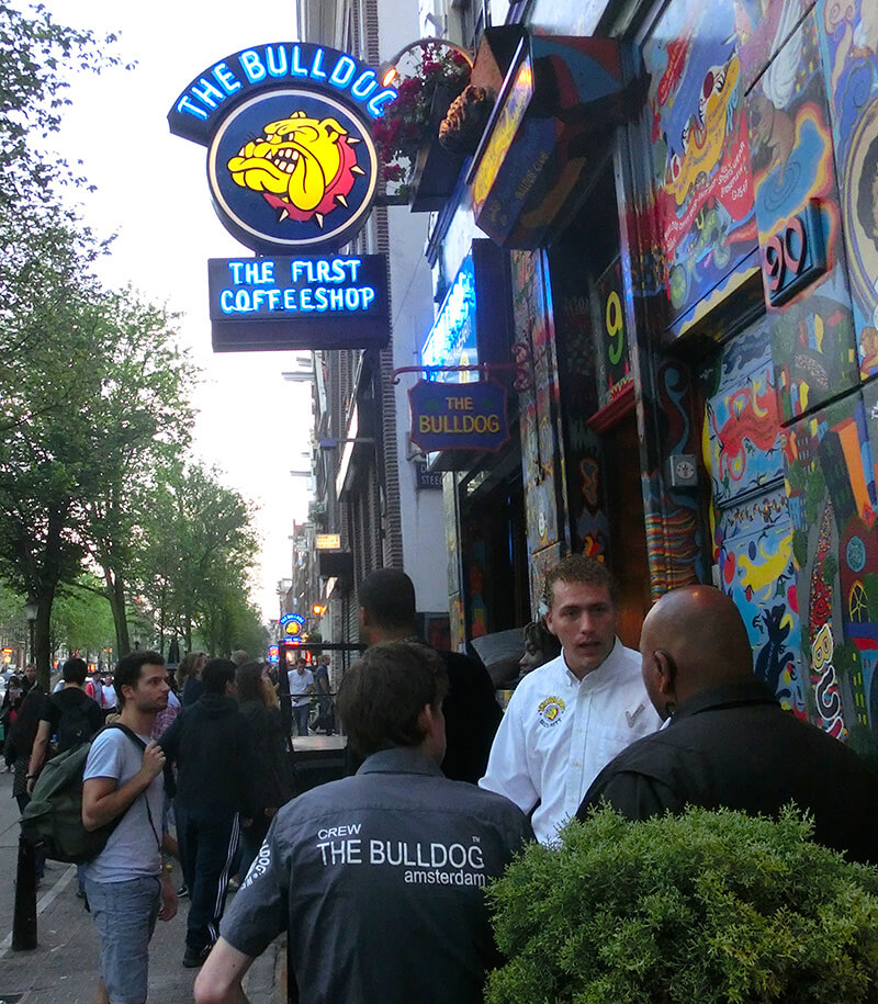 Amsterdam coffeeshop