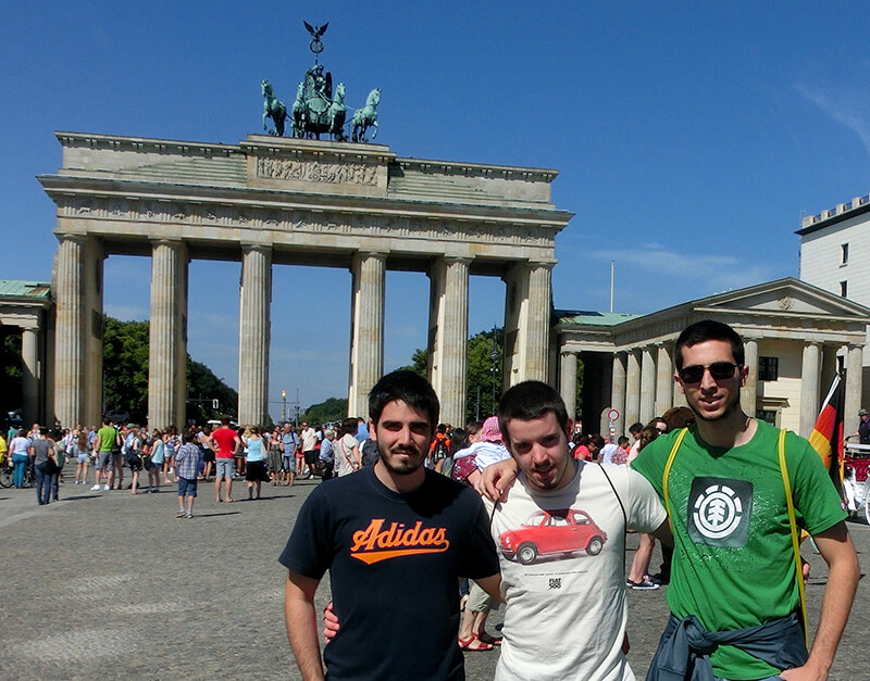 Berlin Puerta Brandenburgo