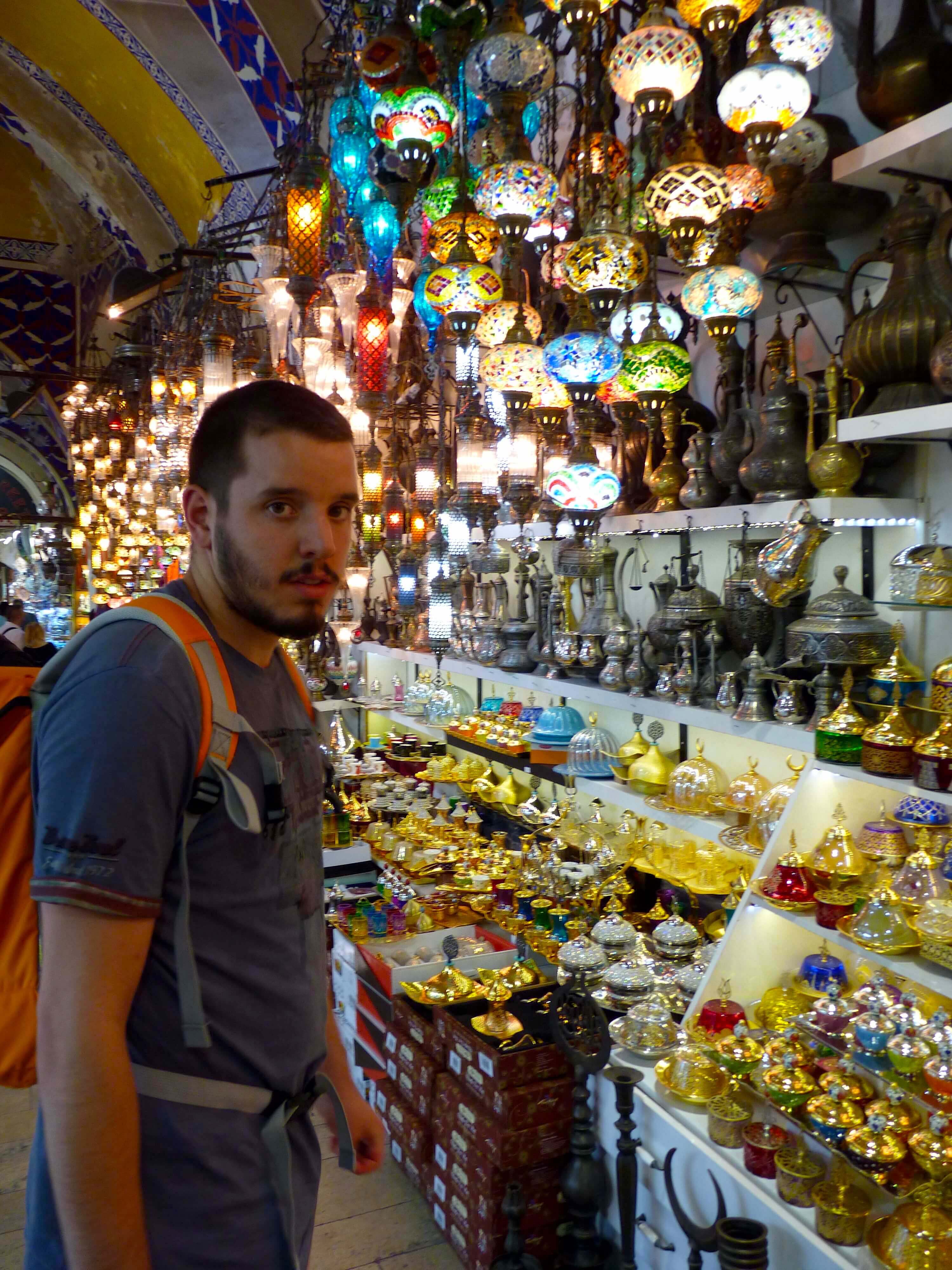 Uno de los establecimientos del Gran Bazar