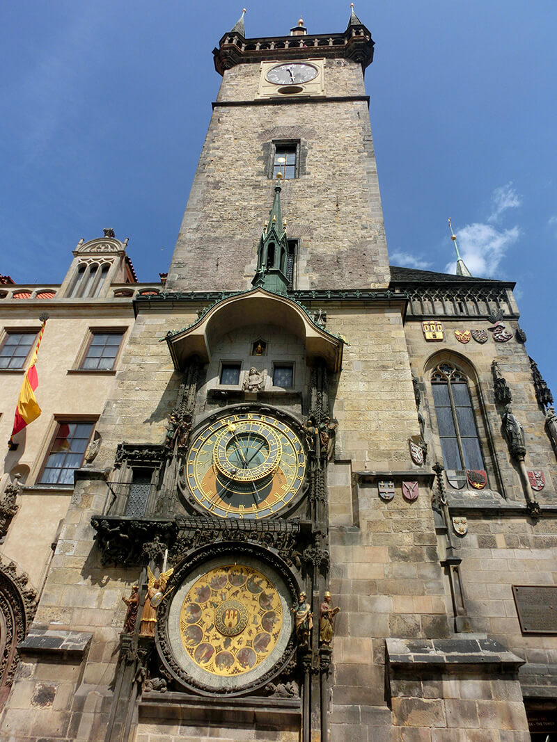 Praga reloj astronómico