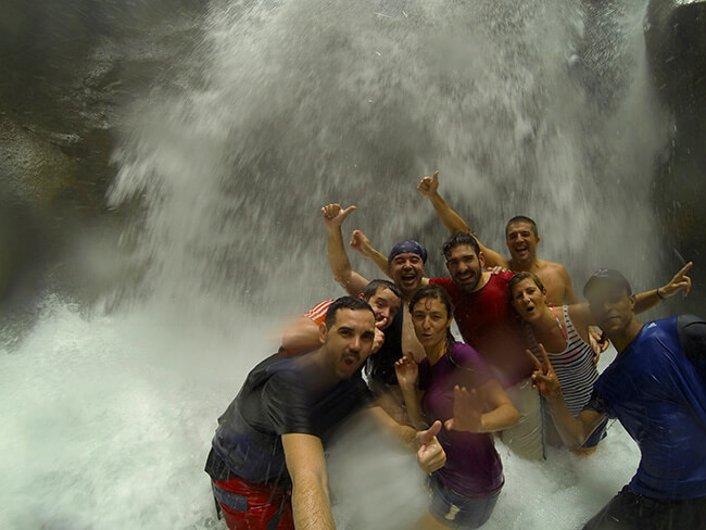 Barranquismo en Wadi Mujib