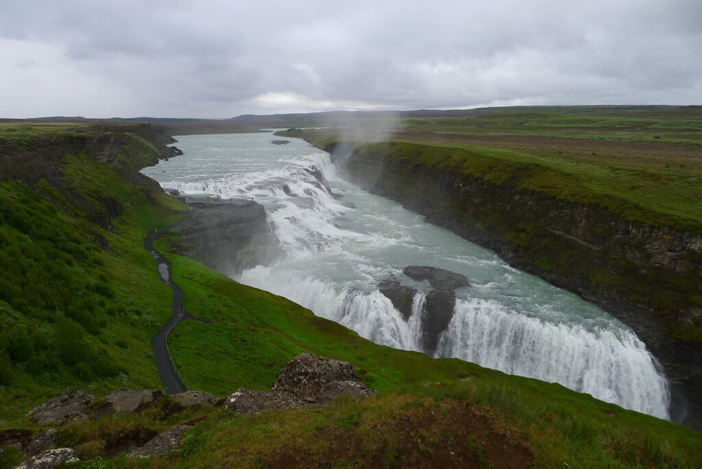 Gullfoss o la cascada dorada