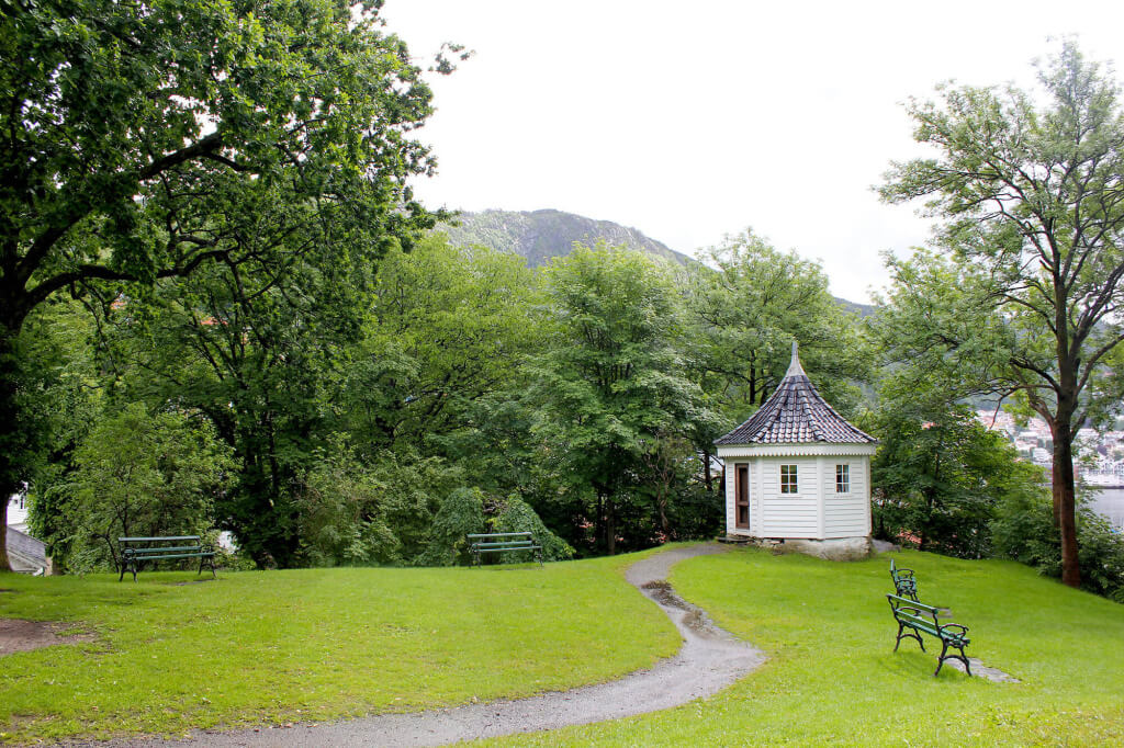 Bergen antiguo glorieta