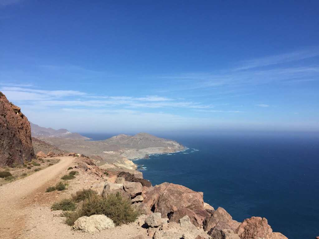 Vistas de las mejores playas del Cabo de Gata