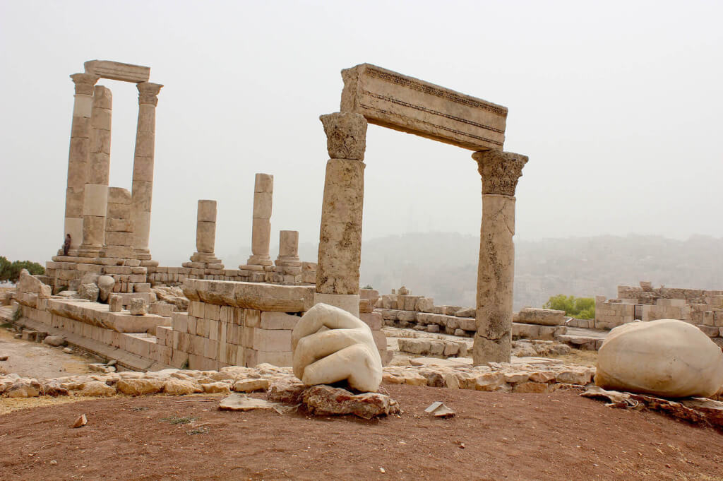 Ciudadela restos qué visitar en Ammán