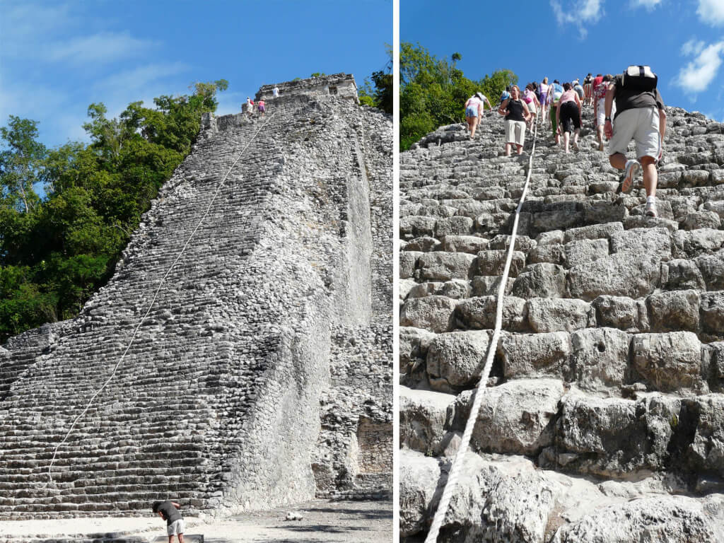 Cobá piramide