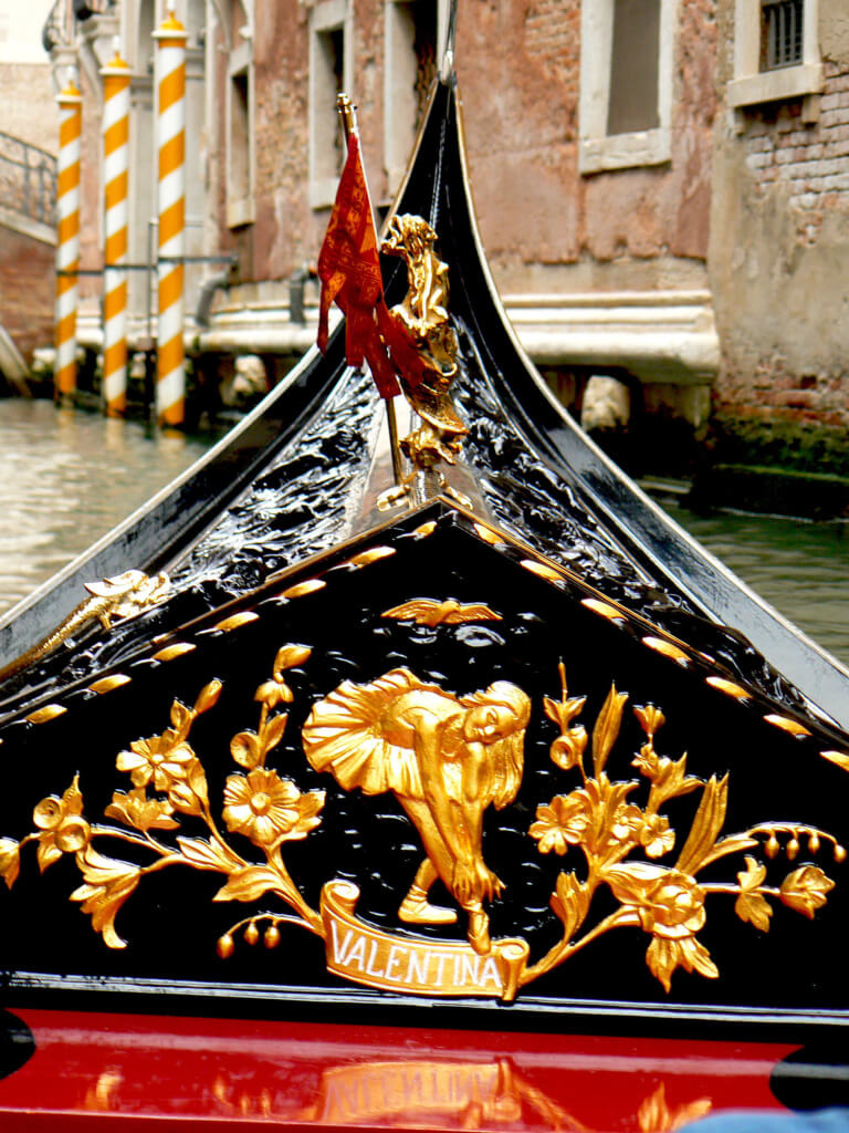 GONDOLA DETALLE Venecia