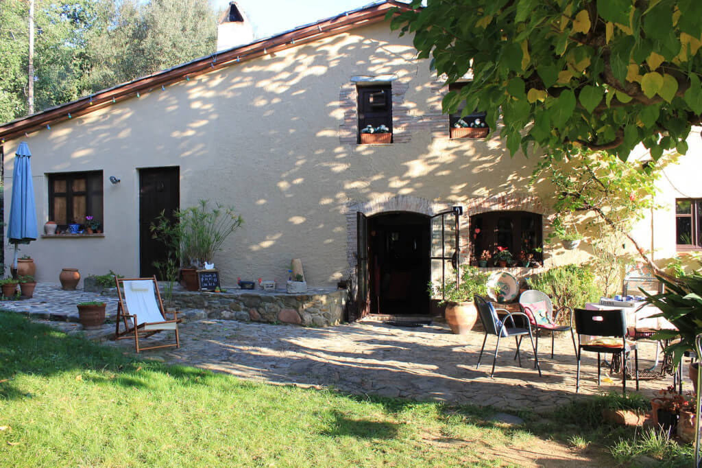 Casa de payés en el Montseny