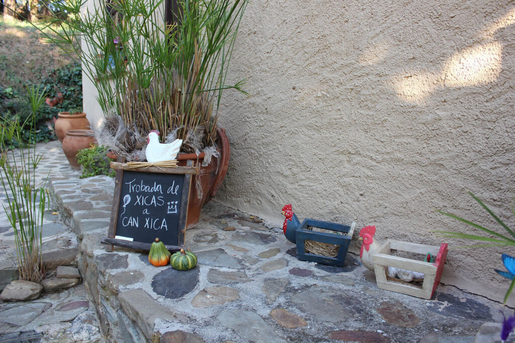 Decoración con elementos otoñales