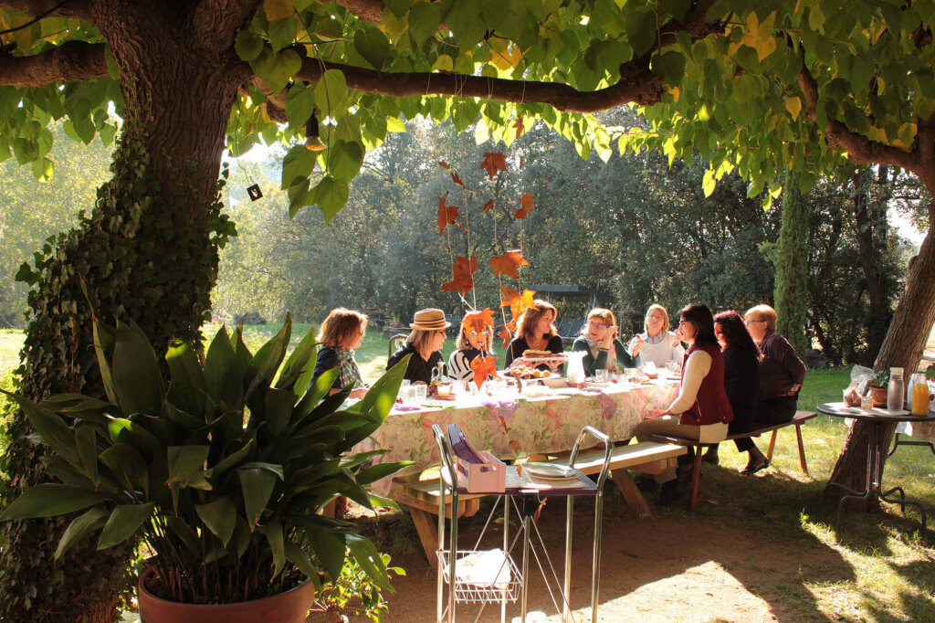 Desayunos campestres en el Montseny